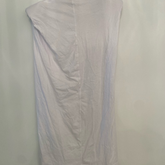ARITZIA BABATON White Shoulder Pad Dress - Picture 2 of 4